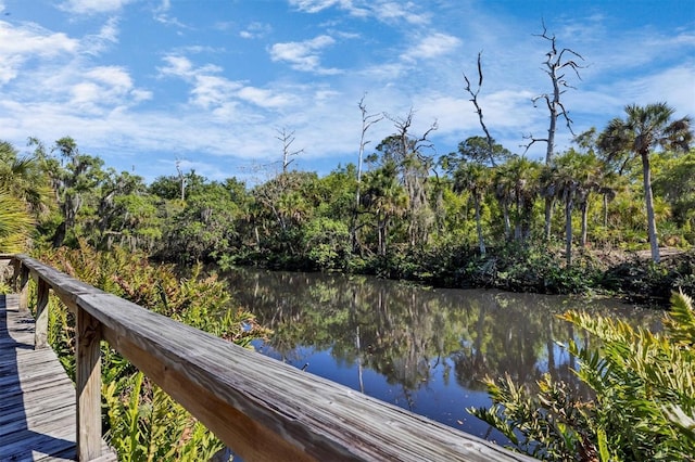 2740 Orchid Oaks Dr Unit 304, Sarasota, FL 34239 - dock area with a water view