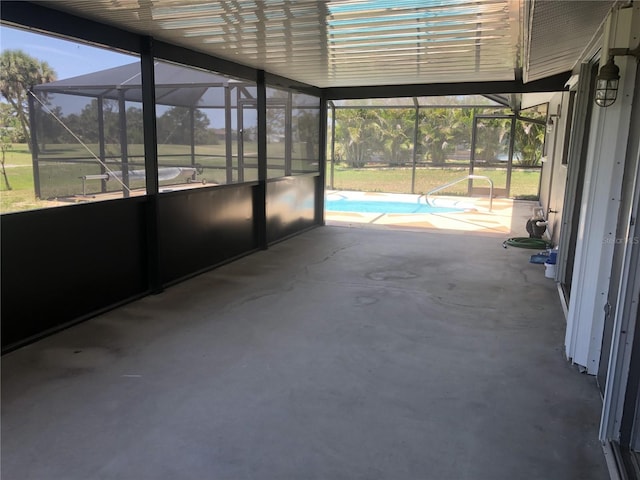 222 Caddy Rd, Rotonda West, FL 33947 - unfurnished sunroom featuring plenty of natural light