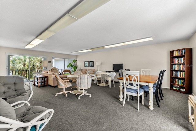 5600 Beach Way Dr Unit 201, Sarasota, FL 34242 - view of carpeted dining area