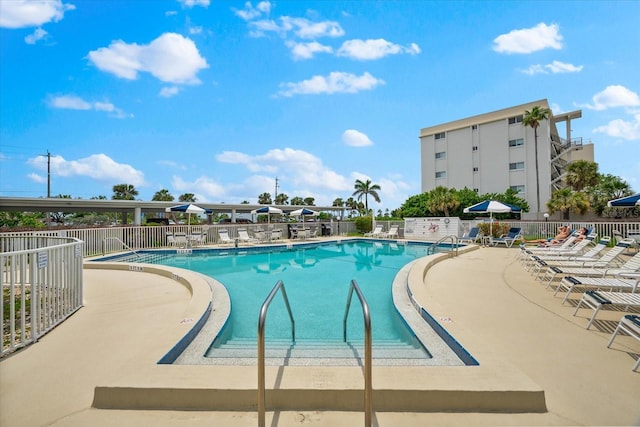5600 Beach Way Dr Unit 201, Sarasota, FL 34242 - community pool with a patio