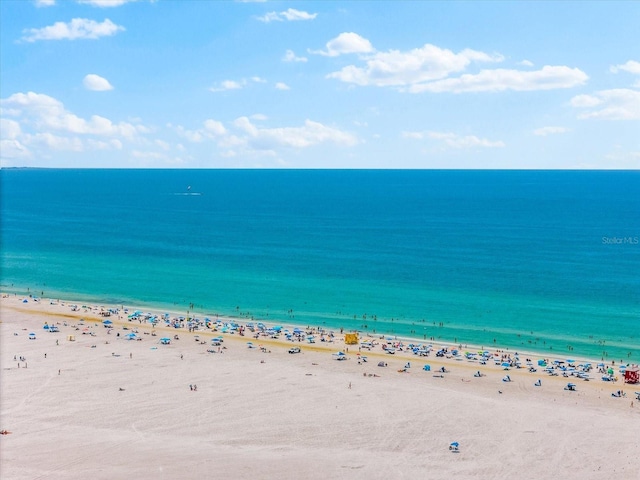 5600 Beach Way Dr Unit 201, Sarasota, FL 34242 - water view with local beach