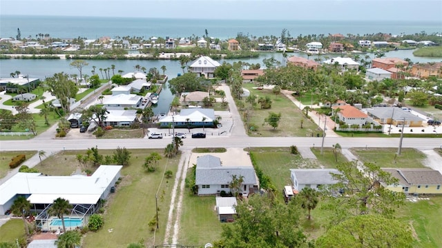404 Bayshore Rd, Nokomis, FL 34275 - aerial view of residential area featuring a nearby body of water