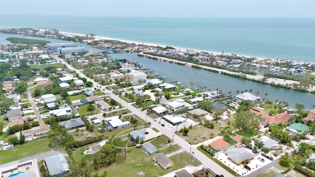 404 Bayshore Rd, Nokomis, FL 34275 - aerial overview of property's location featuring a nearby body of water and nearby suburban area
