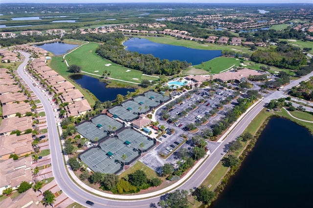 6515 Grand Estuary Trl Unit 208, Bradenton, FL 34212 - aerial overview of property's location with a nearby body of water, a golf club, and nearby suburban area