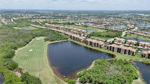 6515 Grand Estuary Trl Unit 208, Bradenton, FL 34212 - aerial view of property and surrounding area with a nearby body of water and a golf club