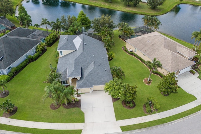 12015 Forest Park Cir, Bradenton, FL 34211 - view from above of property with a large body of water