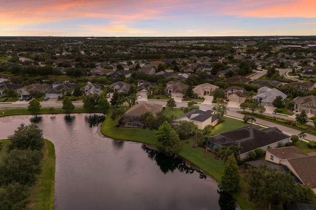 12015 Forest Park Cir, Bradenton, FL 34211 - aerial overview of property's location featuring a large body of water and nearby suburban area