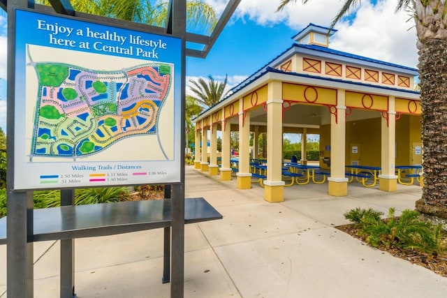 12015 Forest Park Cir, Bradenton, FL 34211 - view of home's community featuring a gazebo