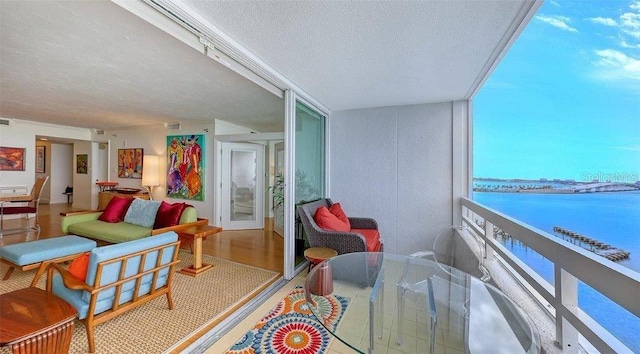988 Blvd Of The Arts Unit 1016, Sarasota, FL 34236 - balcony featuring a water view
