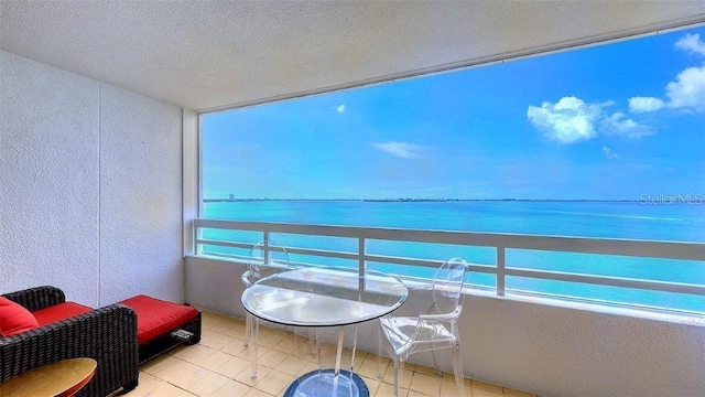 988 Blvd Of The Arts Unit 1016, Sarasota, FL 34236 - balcony with a water view