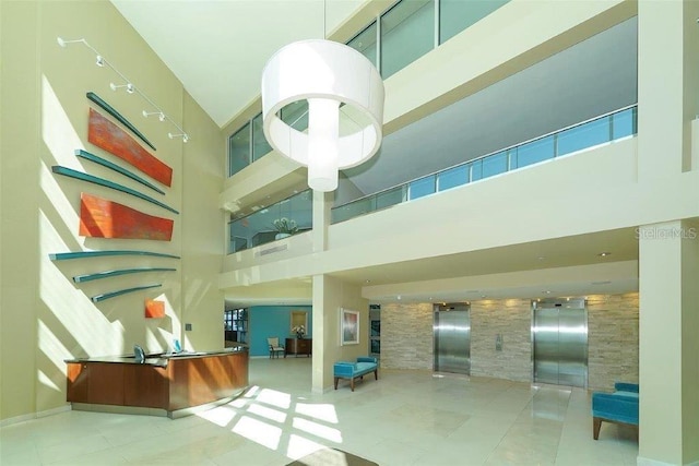 988 Blvd Of The Arts Unit 1016, Sarasota, FL 34236 - community lobby with a towering ceiling