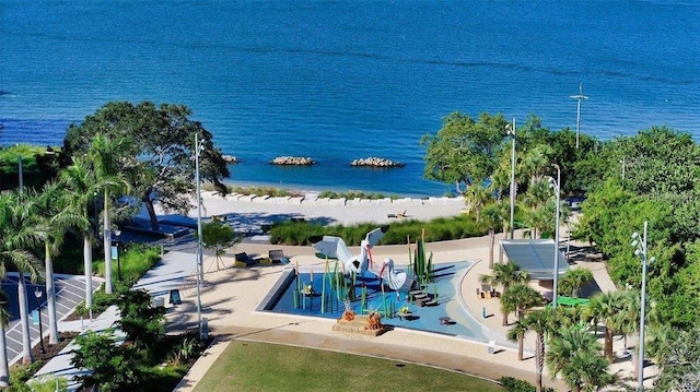 988 Blvd Of The Arts Unit 1016, Sarasota, FL 34236 - drone / aerial view of a large body of water