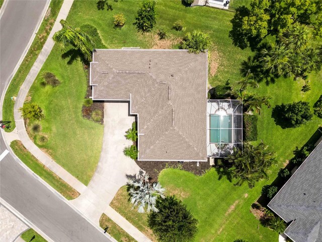 2199 Palm Ct, North Port, FL 34287 - view from above of property