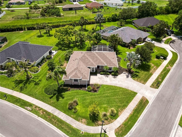 2199 Palm Ct, North Port, FL 34287 - aerial perspective of suburban area