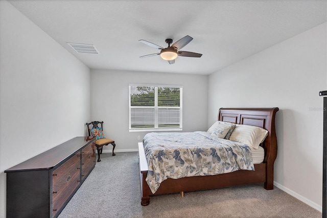 2105 Grand Flora Trl, Bradenton, FL 34208 - carpeted bedroom featuring baseboards and a ceiling fan