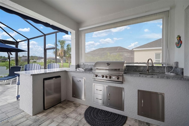 10423 Morning Marsh Ln, Parrish, FL 34219 - view of patio / terrace featuring a lanai