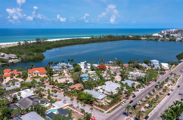 335 Arthur Dr, Sarasota, FL 34236 - drone / aerial view of a large body of water