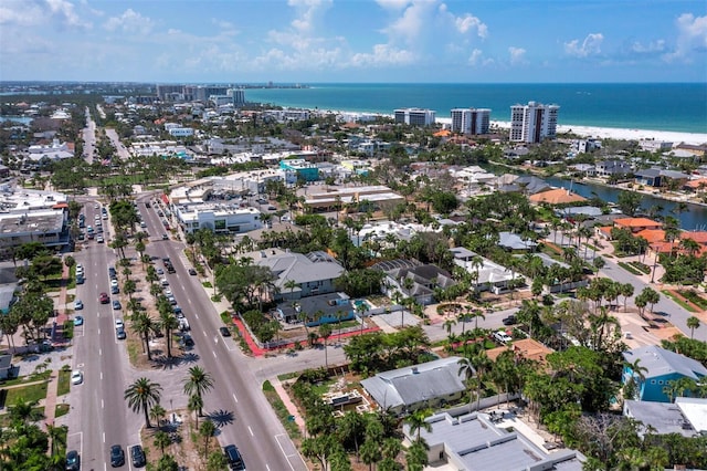 335 Arthur Dr, Sarasota, FL 34236 - bird's eye view of a large body of water