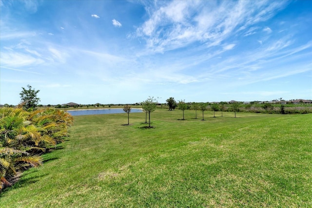 3574 Recurve Cir, Sarasota, FL 34240 - view of green lawn with a water view