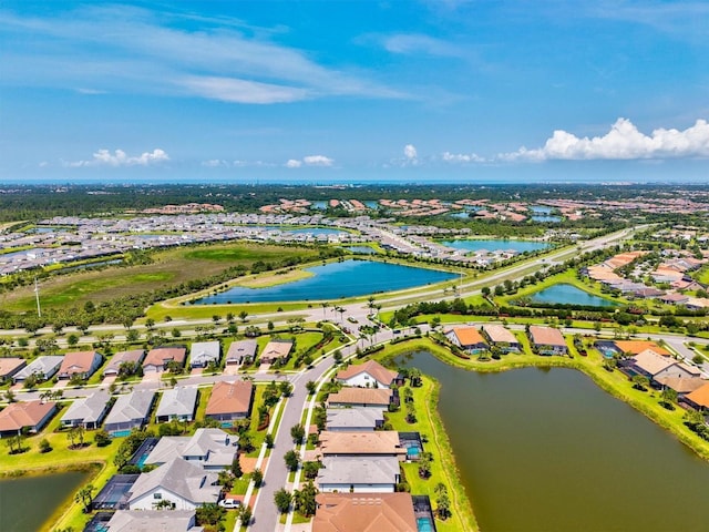 5740 Eagle Creek Rd, Sarasota, FL 34238 - aerial view of residential area with a nearby body of water
