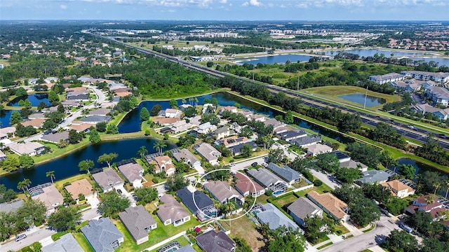 6213 Willet Ct, Lakewood Ranch, FL 34202 - aerial overview of property's location with nearby suburban area and a nearby body of water