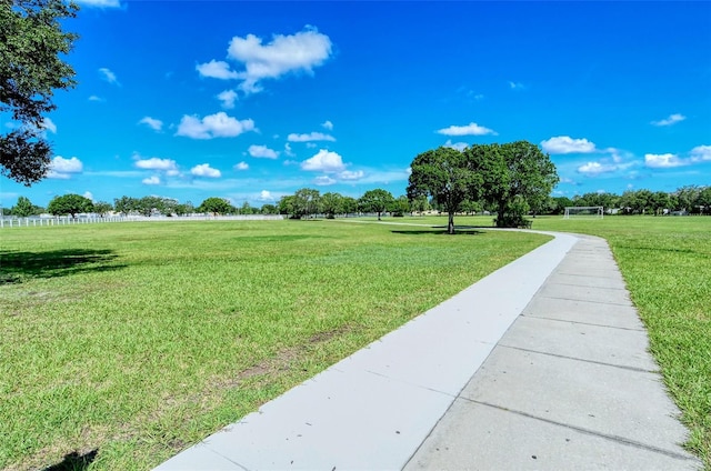 6213 Willet Ct, Lakewood Ranch, FL 34202 - view of yard featuring a sport area