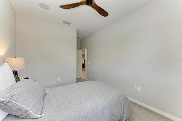 909 Crosswind Ave, Sarasota, FL 34240 - bedroom with carpet floors, ceiling fan, lofted ceiling, and baseboards