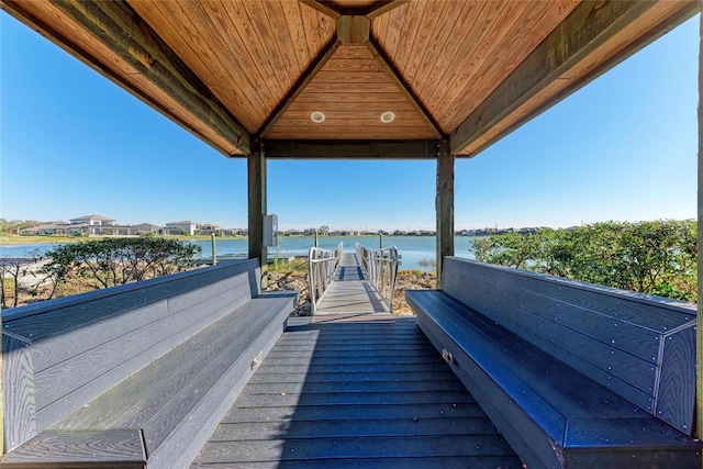 909 Crosswind Ave, Sarasota, FL 34240 - exterior space featuring a water view