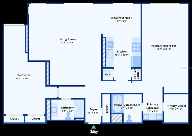 2425 Gulf Of Mexico Dr Unit 14B, Longboat Key, FL 34228 - floor plan / room layout