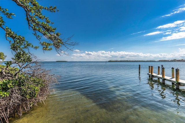 3806 Gulf Of Mexico Dr Unit C204, Longboat Key, FL 34228 - dock featuring a water view