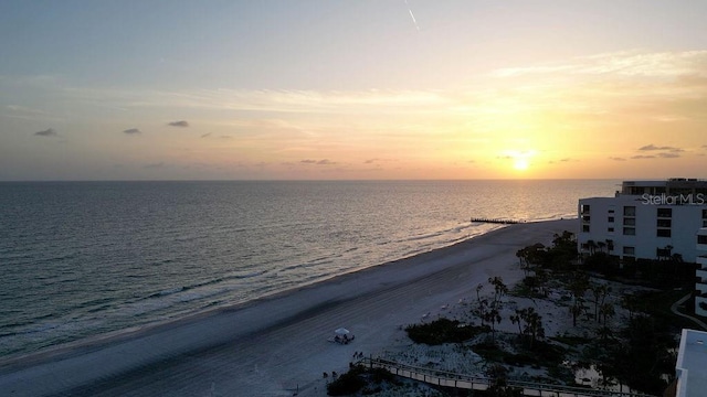1445 Gulf Of Mexico Dr Unit 203, Longboat Key, FL 34228 - water view with nearby beach