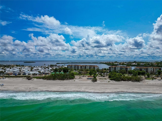 3630 Gulf Of Mexico Dr Unit 202, Longboat Key, FL 34228 - drone / aerial view of waterfront with a beach