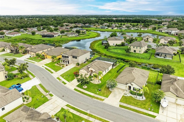 7410 61st St E, Palmetto, FL 34221 - aerial perspective of suburban area featuring a nearby body of water