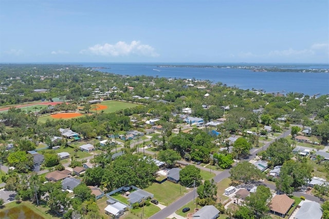 304 34th St W, Bradenton, FL 34205 - aerial view of property's location with a nearby body of water and nearby suburban area