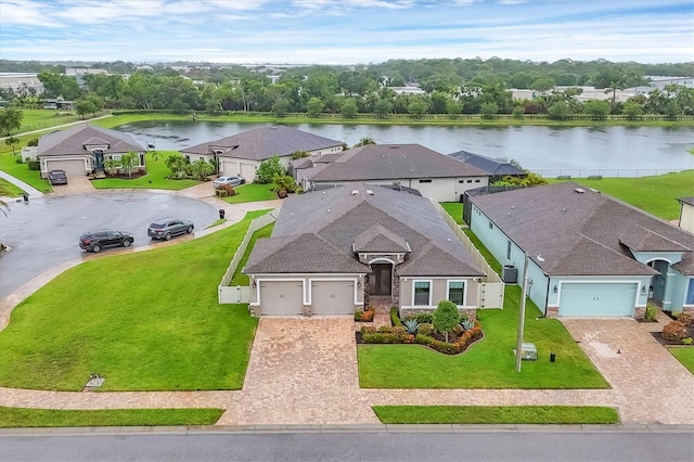 6636 35th Ct E, Sarasota, FL 34243 - aerial view of residential area with a large body of water