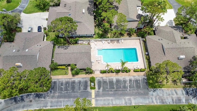 7926 Woodpointe Ct Unit 29, Sarasota, FL 34238 - aerial view of residential area with a pool