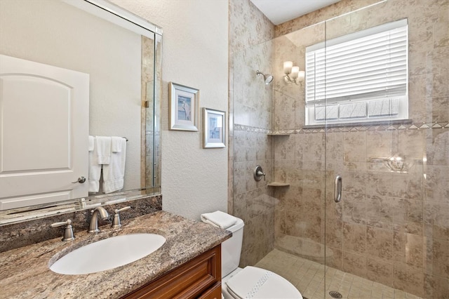 145 50th St, Holmes Beach, FL 34217 - bathroom with a stall shower and vanity