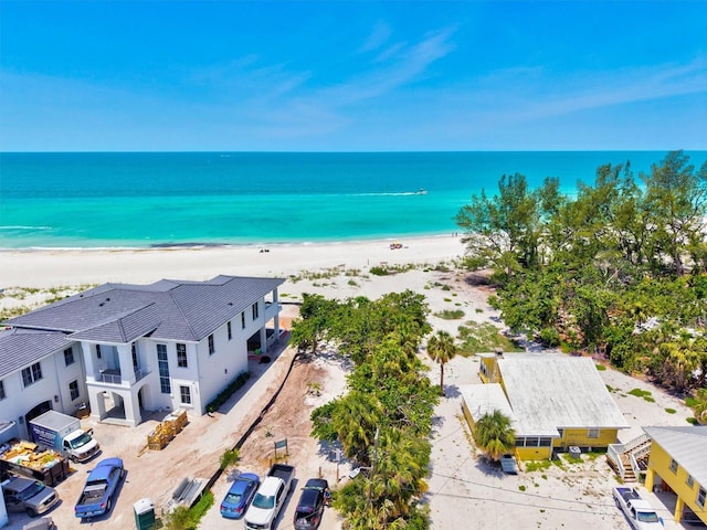 145 50th St, Holmes Beach, FL 34217 - bird's eye view of expansive beach