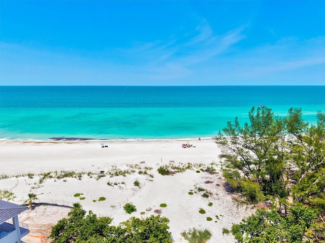 145 50th St, Holmes Beach, FL 34217 - water view featuring local beach