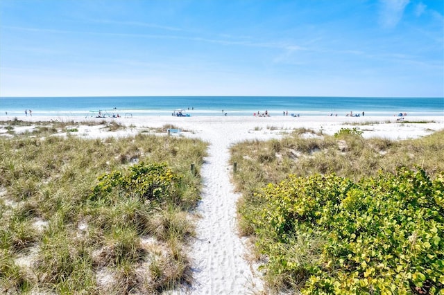145 50th St, Holmes Beach, FL 34217 - water view with local beach