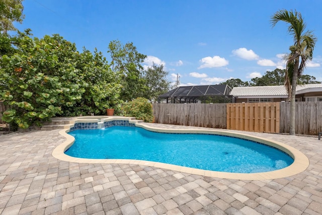 715 Fontana Ln, Bradenton, FL 34209 - view of pool featuring a patio