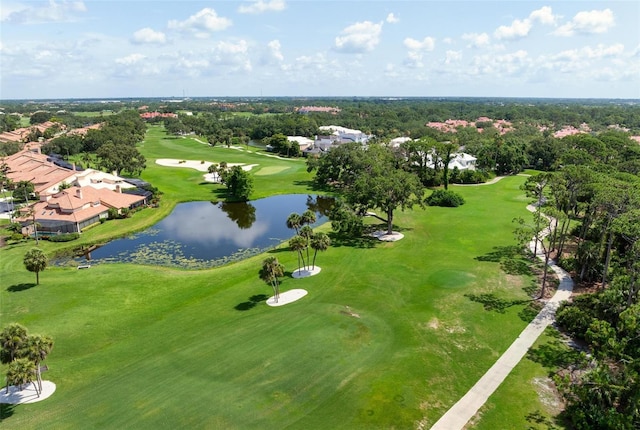4472 Calle Serena, Sarasota, FL 34238 - aerial view of residential area with a local golf course and a large body of water