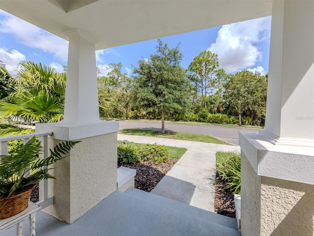 12682 Shimmering Oak Cir, Venice, FL 34293 - view of porch