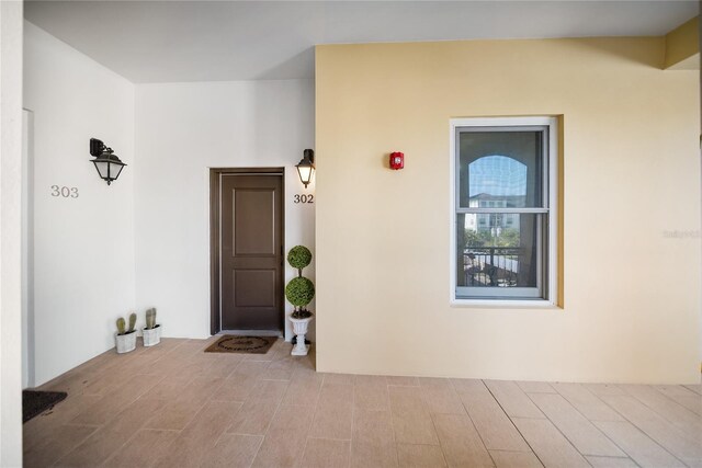 525 N Orange Ave Unit 302, Sarasota, FL 34236 - entrance to property with stucco siding