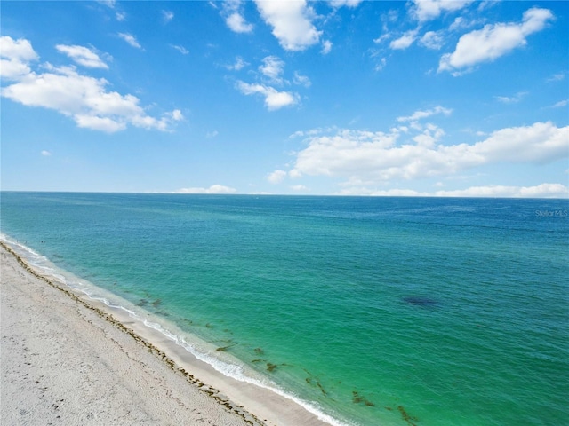 2729 N Beach Rd Unit 212, Englewood, FL 34223 - water view featuring nearby beach