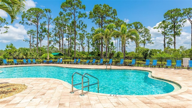 11625 Parrotfish St, Venice, FL 34292 - community pool featuring a patio area