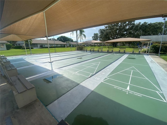 3752 Collins St Unit 508, Sarasota, FL 34232 - view of property's community featuring a yard and shuffleboard