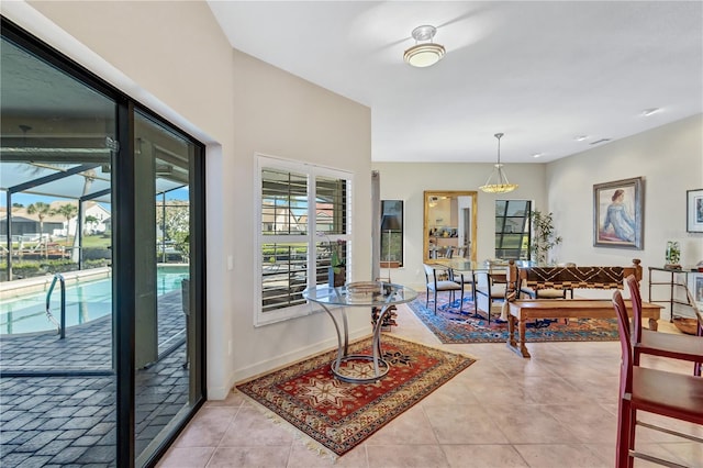 105 Inlets Blvd Unit 105, Nokomis, FL 34275 - entryway with light tile patterned flooring and baseboards