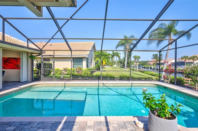 105 Inlets Blvd Unit 105, Nokomis, FL 34275 - outdoor pool featuring a lanai