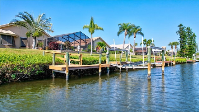 105 Inlets Blvd Unit 105, Nokomis, FL 34275 - dock with a water view